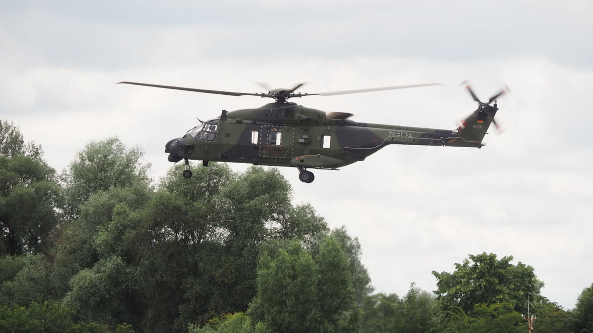 L'Allemagne pourrait déployer des NH90 au Mali