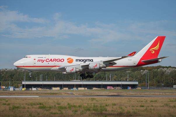 MyCargo exploite une flotte de huit Boeing 747-400 en version cargo.