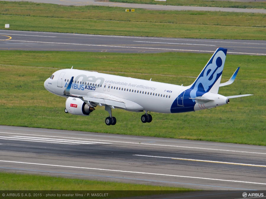 La famille Airbus A320neo a franchi le cap symbolique des 5 000 ventes nettes.