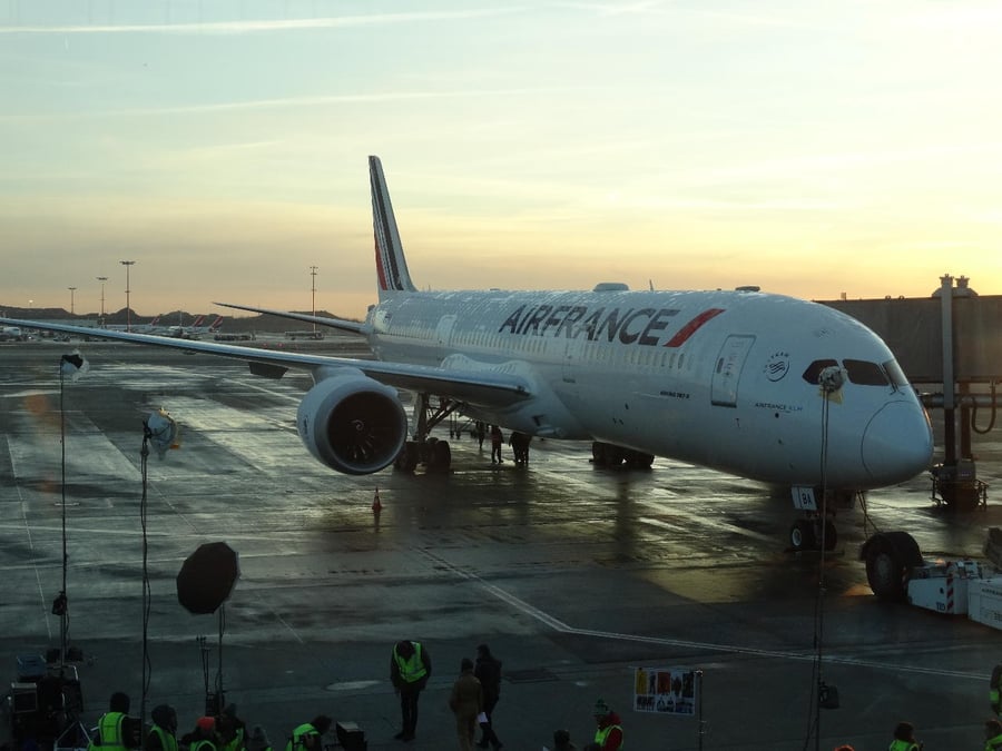 Air France alignera cinq Boeing 787-9 à la fin de l'année 2017.