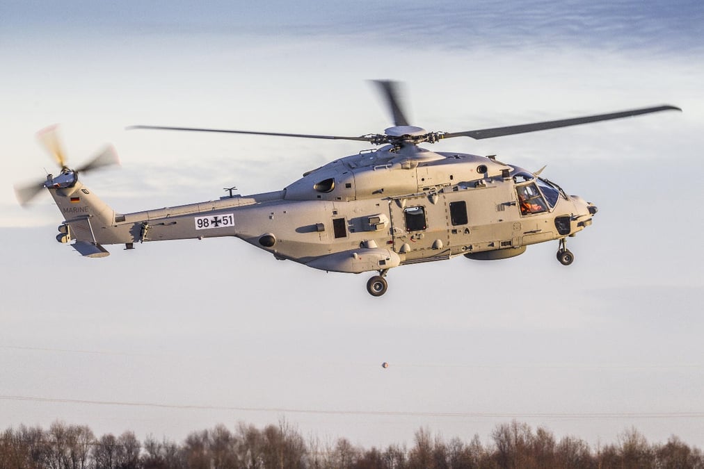 le Sea Lion, version navale du NH90 allemand