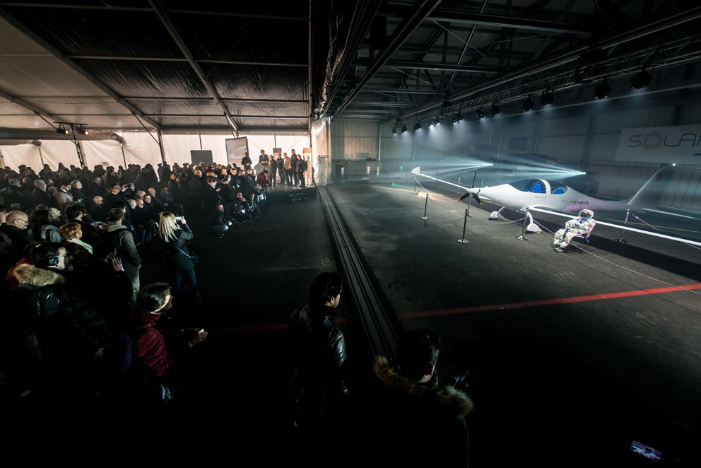 SolarStratos a été révélé le 7 décembre 2016.
