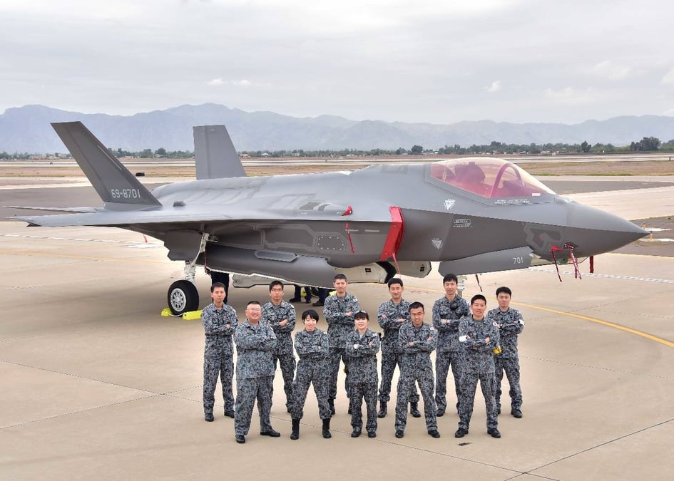 Arrivée du premier F-35 japonais