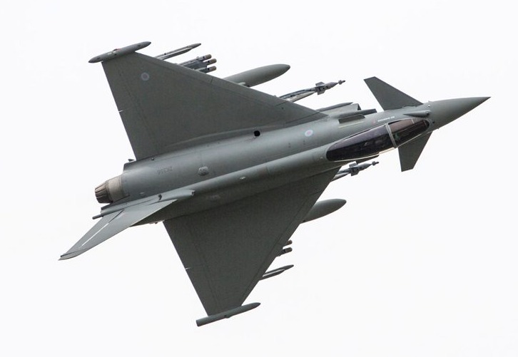 Le Typhoon tire pour la première fois un missile Brimstone en opération