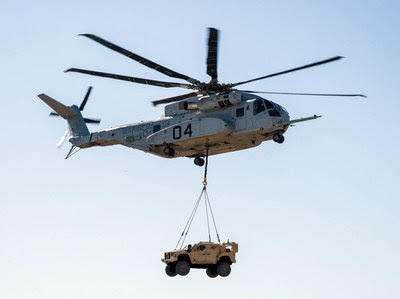 Jusqu'à 200 CH-53K pourraient être commandés pour le corps de Marines américain.