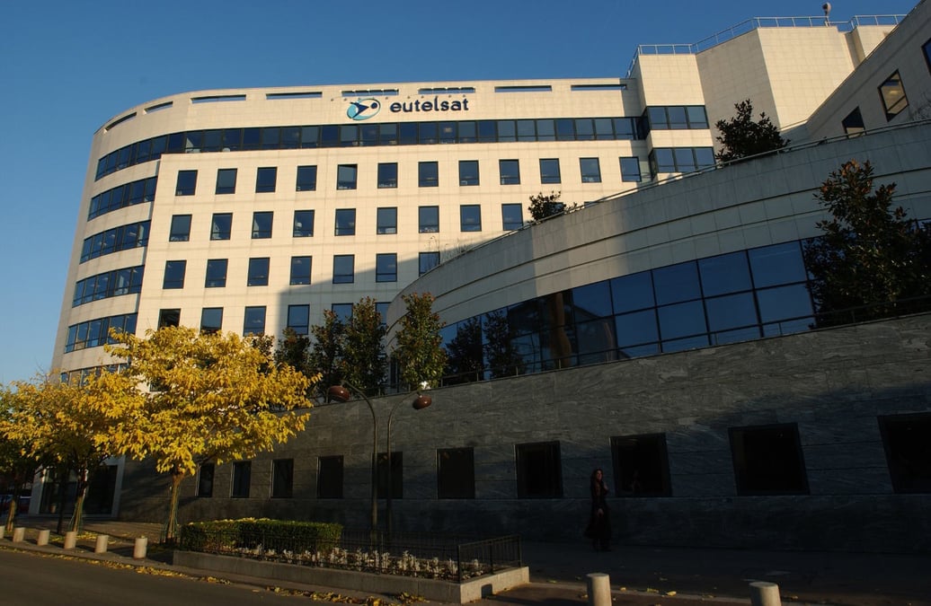 Siège d'Eutelsat, à Paris