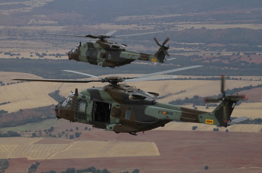 La FAMET a réceptionné ses deux premiers NH90