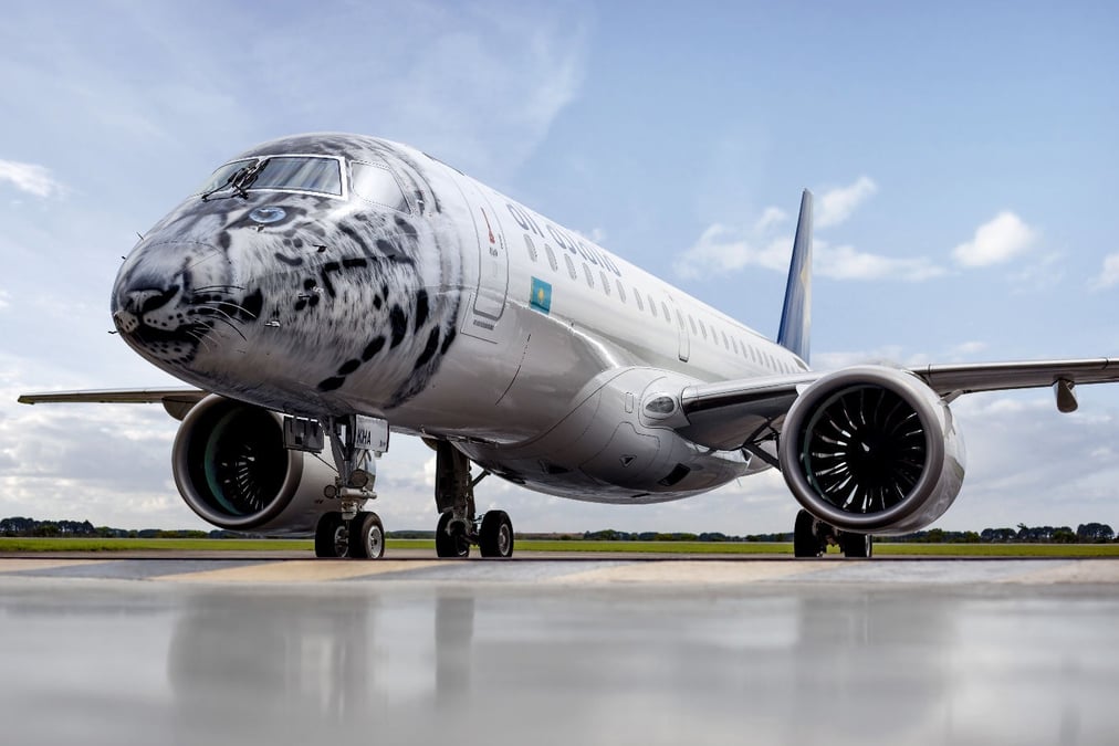 Un E190-E2 d'Air Astana
