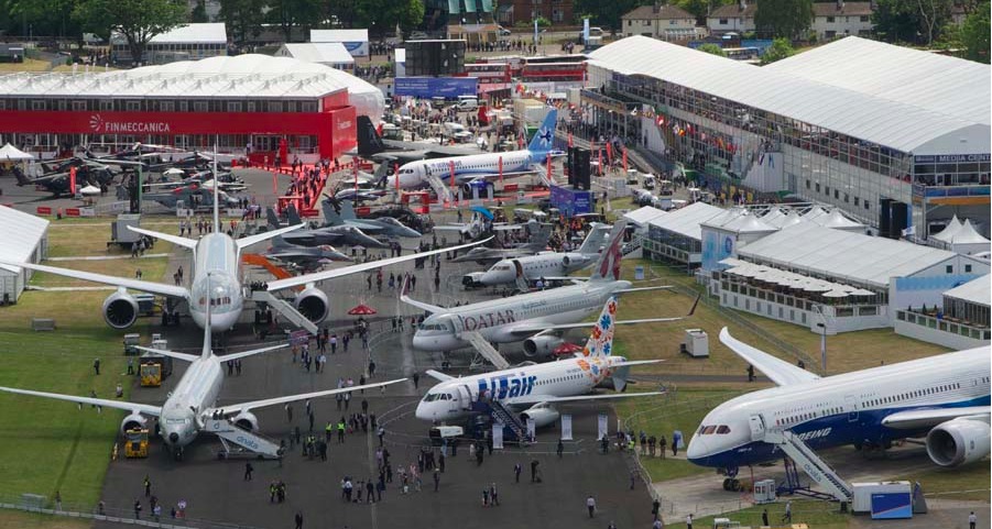 Le salon Farnborough 2018 se déroulera du 16 au 22 juillet.