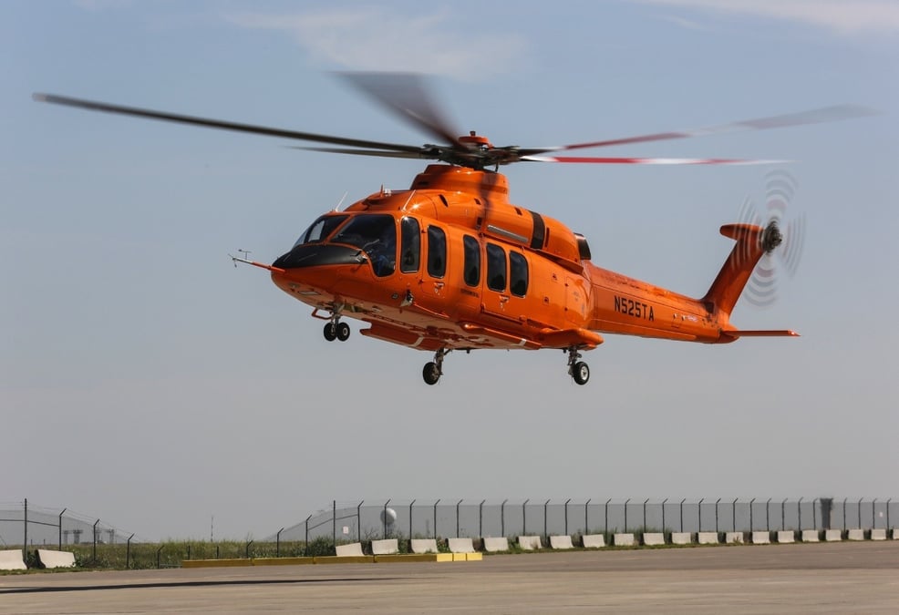 N525TA, le premier prototype du Bell 525, s'est écrasé au Texas le 6 juillet, entraînant la mort de son équipage. Le NTSB vient de publier son rapport final.