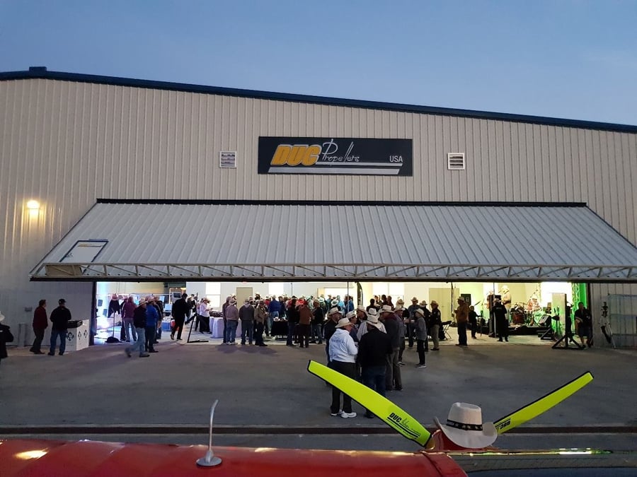 Duc Hélices a inauguré le 25 janvier sa filiale américaine, Duc Propellers, à Sebring en Floride.