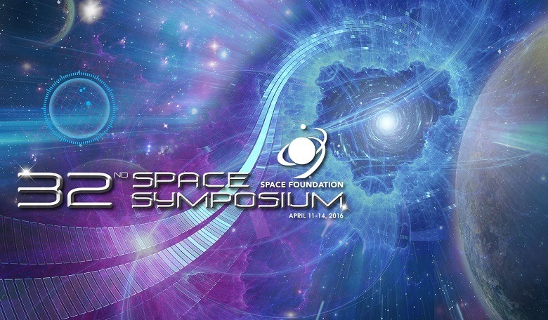 Affiche du Space Symposium de Colorado Springs.