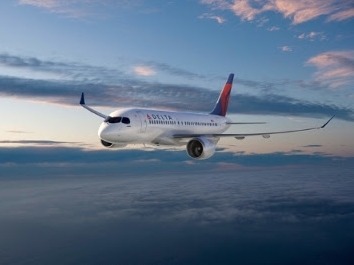 Delta Air Lines réceptionnera ses premiers Bombardier CS100 à compter du printemps 2018.