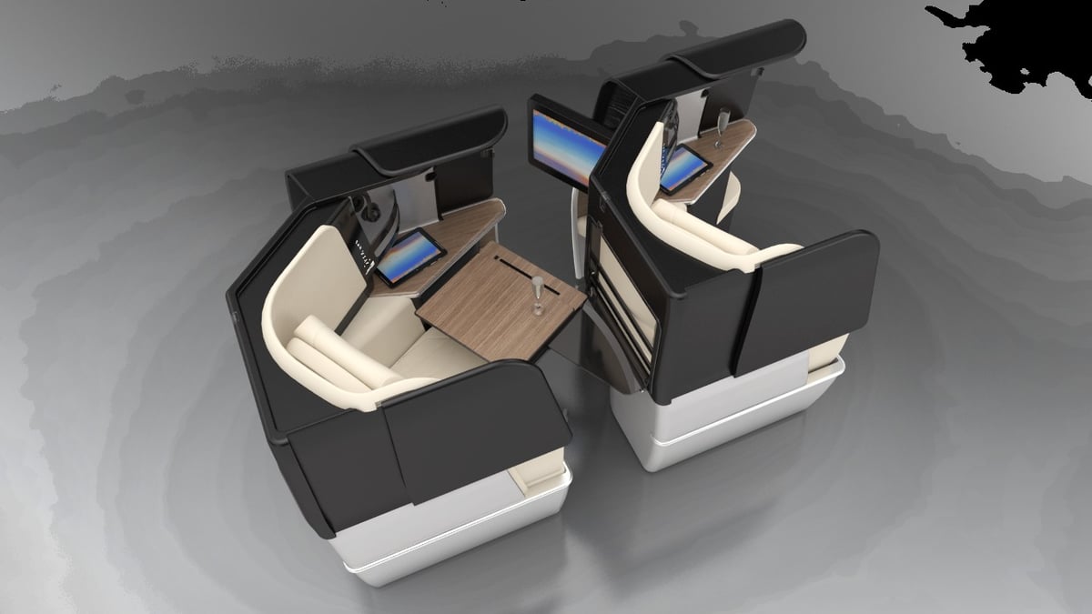 Le Cirrus NG présenté au dernier salon Aircraft Interiors.