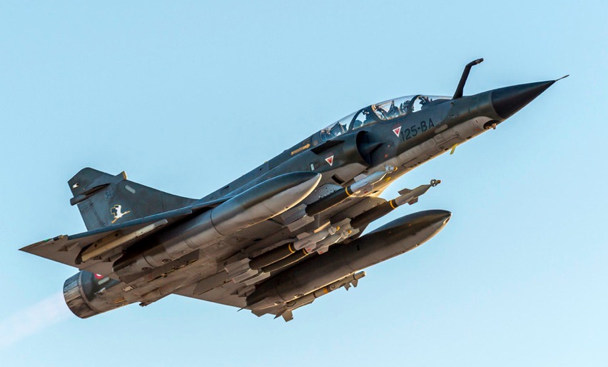 Les Mirage 2000N déployés en Jordanie ont utilisé pour la première fois quatre points d'emport.