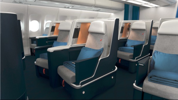 La nouvelle classe affaires des A330 d'Air France