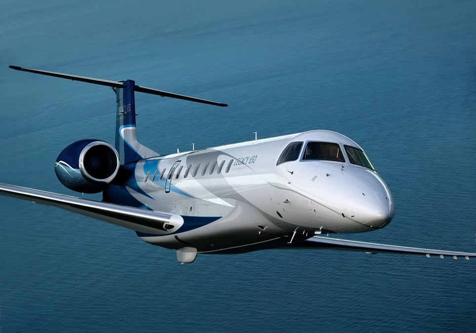 Six Embraer Legacy 650 ont été livrés au cours du premier trimestre 2016.