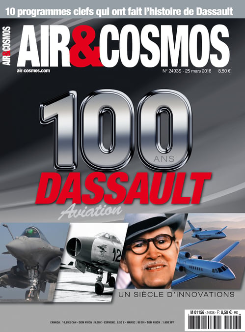Notre numéro spécial célébrant les 100 ans de Dassault Aviation est disponible dans les kiosques et kiosques numériques depuis le 25 mars. Un "collector" à ne pas louper.