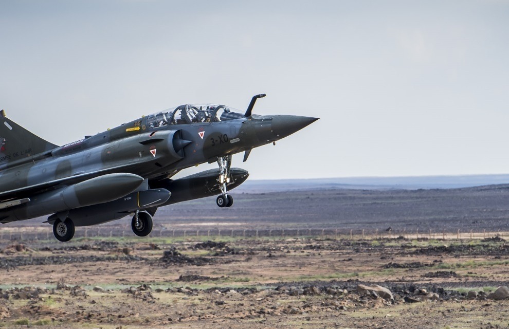 Les Mirage 2000D ont tiré, pour la première fois dans l'opération Chammal, des missiles SCALP