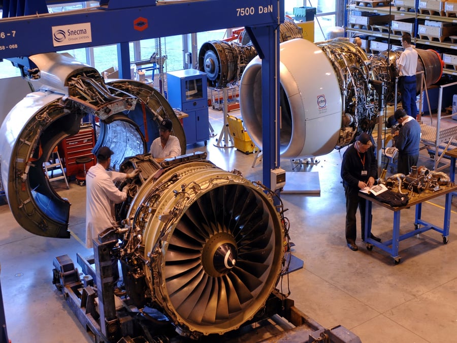 L'école de formation de Snecma à Montereau.