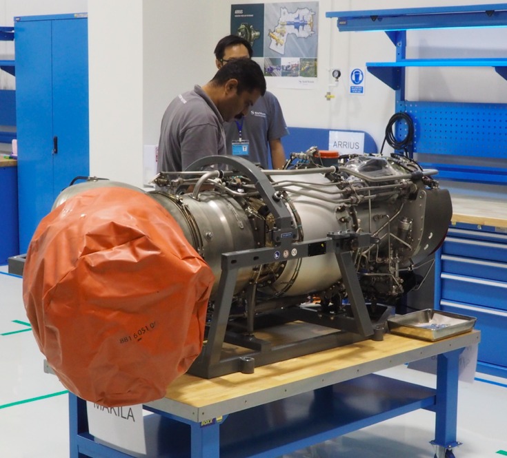 Turbomeca triple ses capacités de soutien à Singapour avec sa nouvelle infrastructure