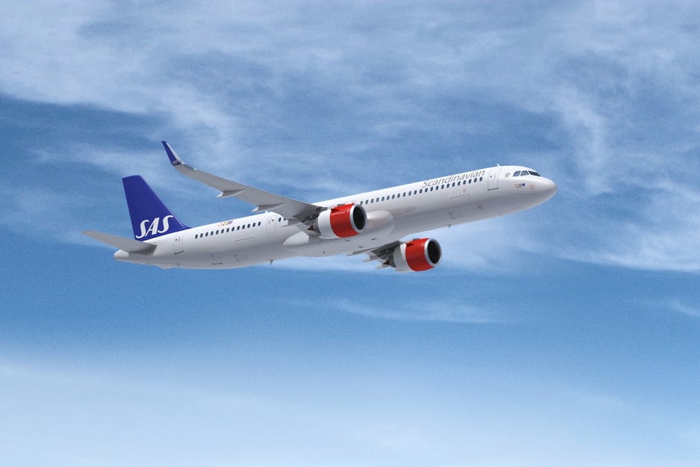 SAS a décidé de louer trois Airbus A321LR auprès d'ALC.