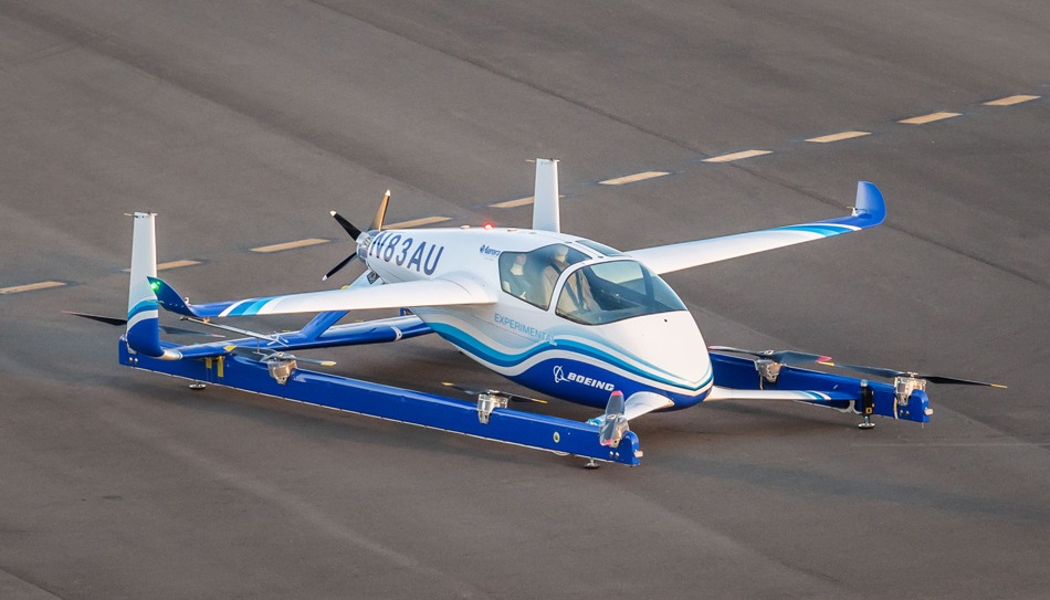 Le Boeing PAV a réalisé son premier vol le 22 janvier 2019.