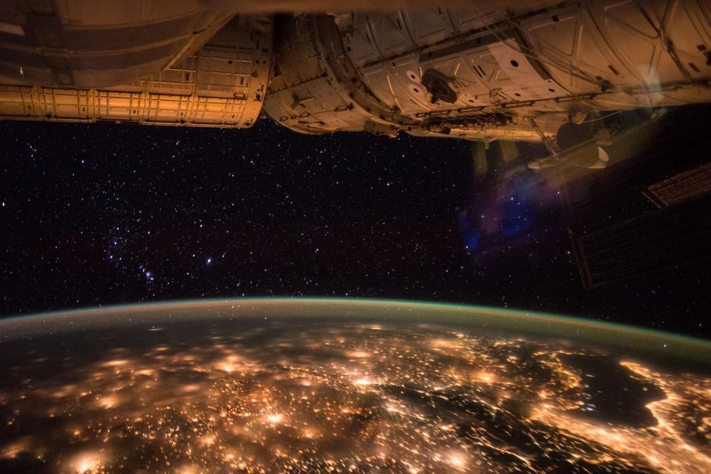 L'Europe vue depuis l'ISS