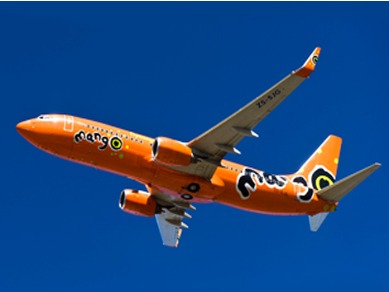 La compagnie aérienne sud-africaine low cost Mango exploite désormais une flotte de dix Boeing 737-800.