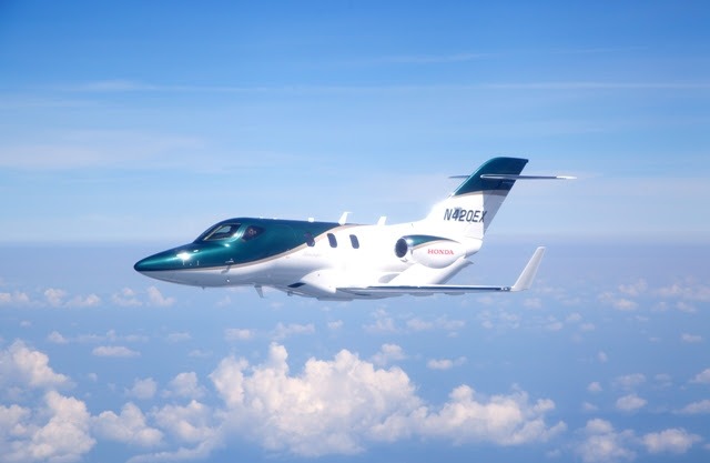 Le premier HondaJet de série.