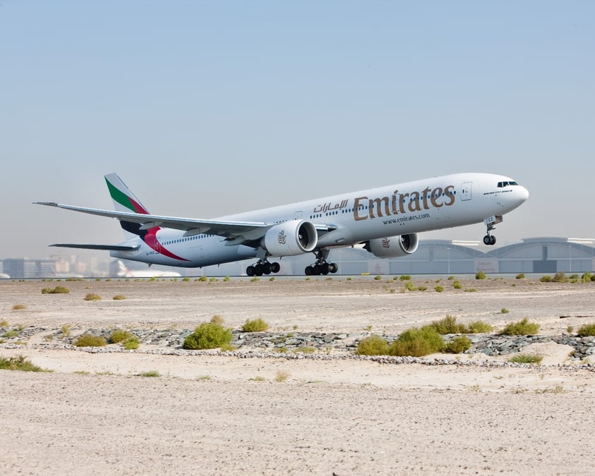 Revima assure la maintenance des trains d'atterrissage d'une partie de la flotte de Boeing 777-300ER d'Emirates.