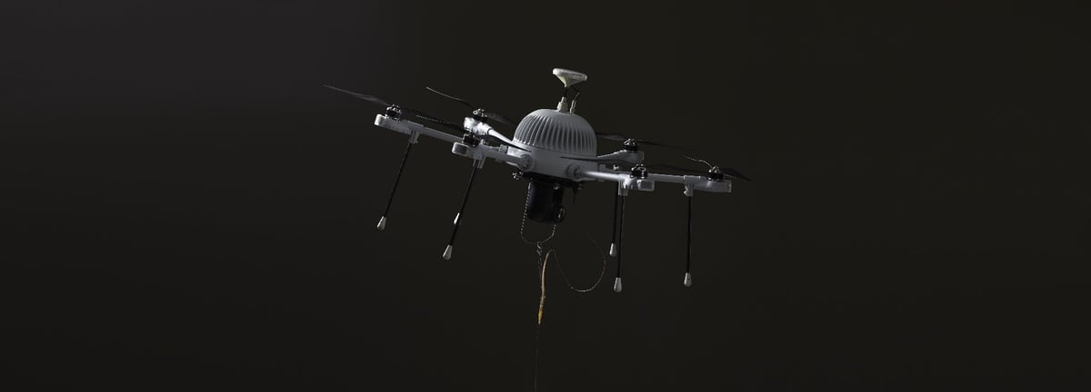 Le drone filaire d'Aria Insights emportera désormais une intelligence artificielle.