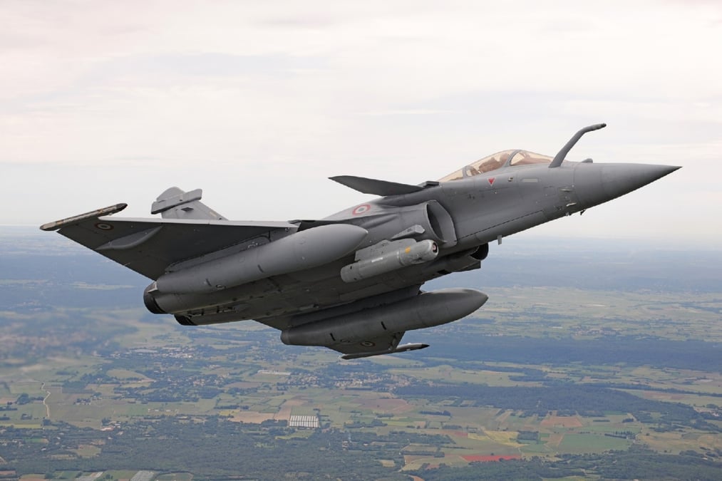 Talios pod on Rafale.