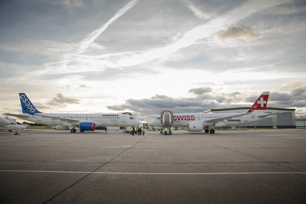 Le premier CSeries, un CS100, sera livré à Swiss au premier semestre 2016.