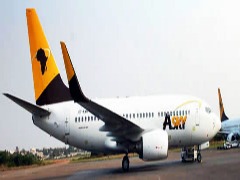 Asky Airlines exploite un parc composé de trois Boeing 737-700 et de quatre Bombardier Dash 8-Q400.