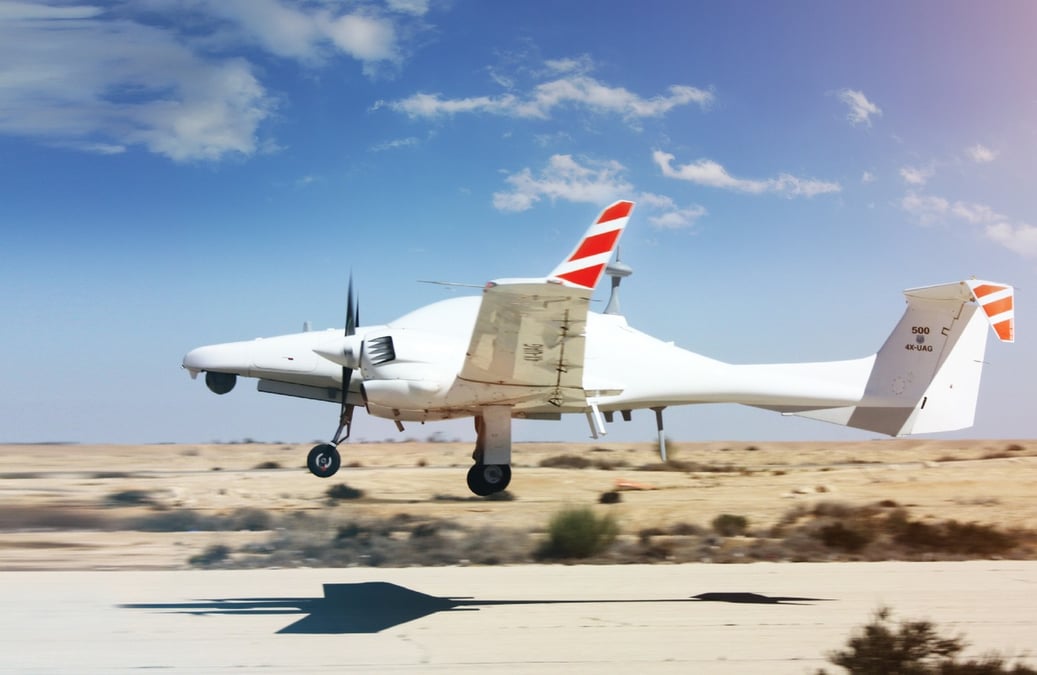 Le drone Dominator est basé sur le Diamond DA42