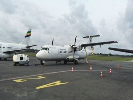 La compagnie aérienne gabonaise exploite notamment deux ATR 42/72.