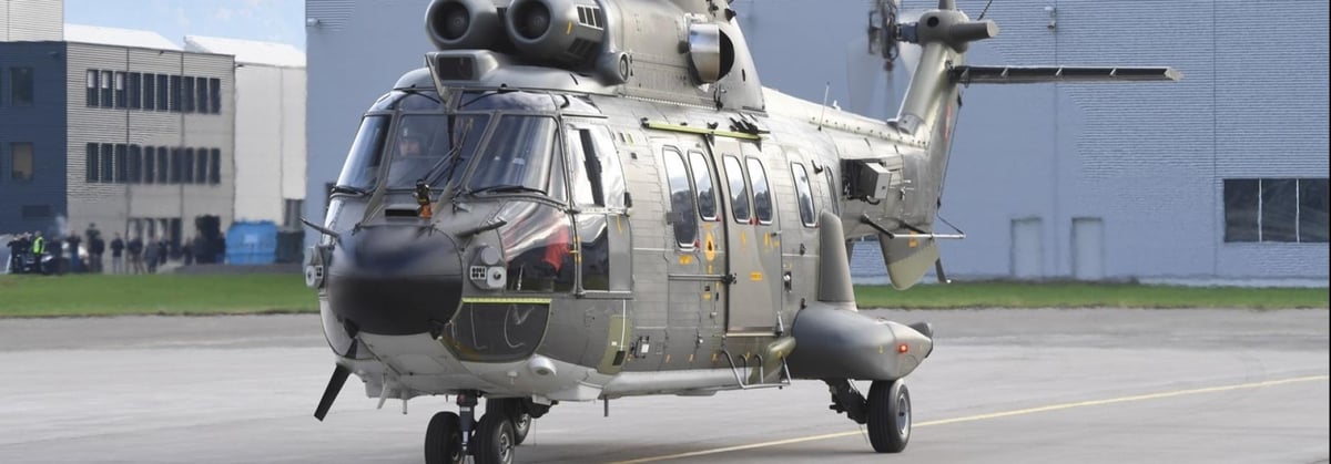 Ruag modernisera huit hélicoptères Cougar de la force aérienne Suisse.