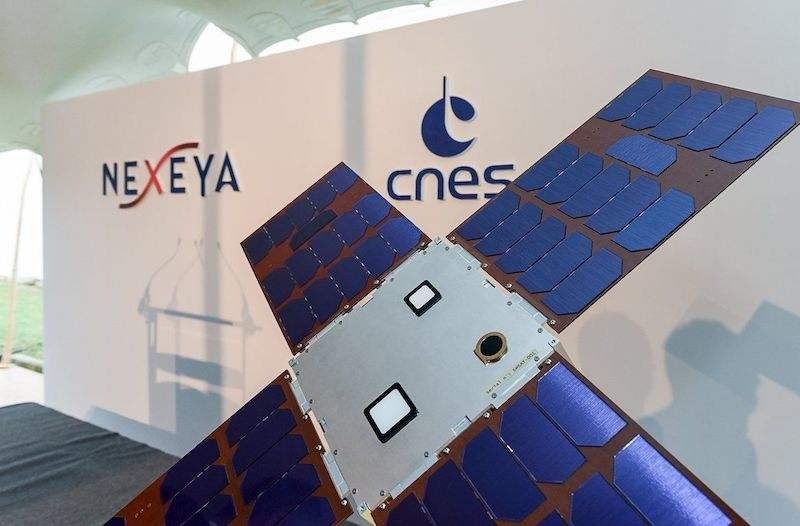 Maquette du nanosatellite Angels