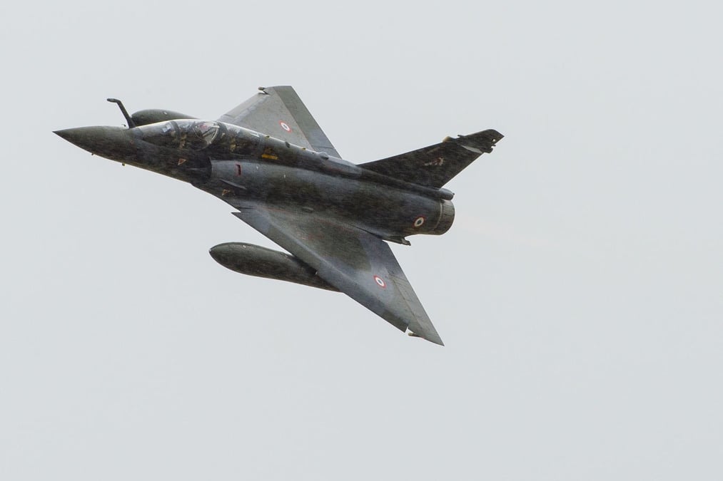 Un Mirage 2000D s'est crashé le mercredi 9 janvier.
