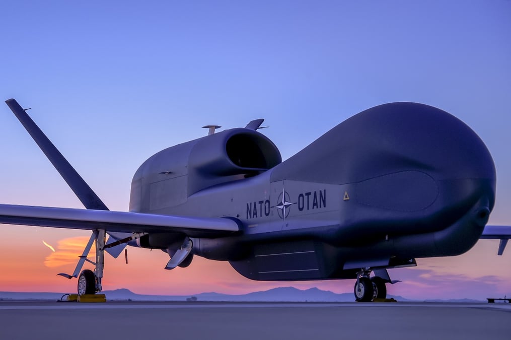 L'OTAN recevra bientôt son premier Global Hawk.