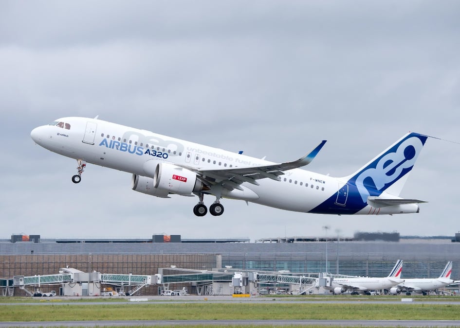 La famille A320 pourra bientôt bénéficier d'un train d'atterrissage permettant le taxiage vert ou green taxiing.