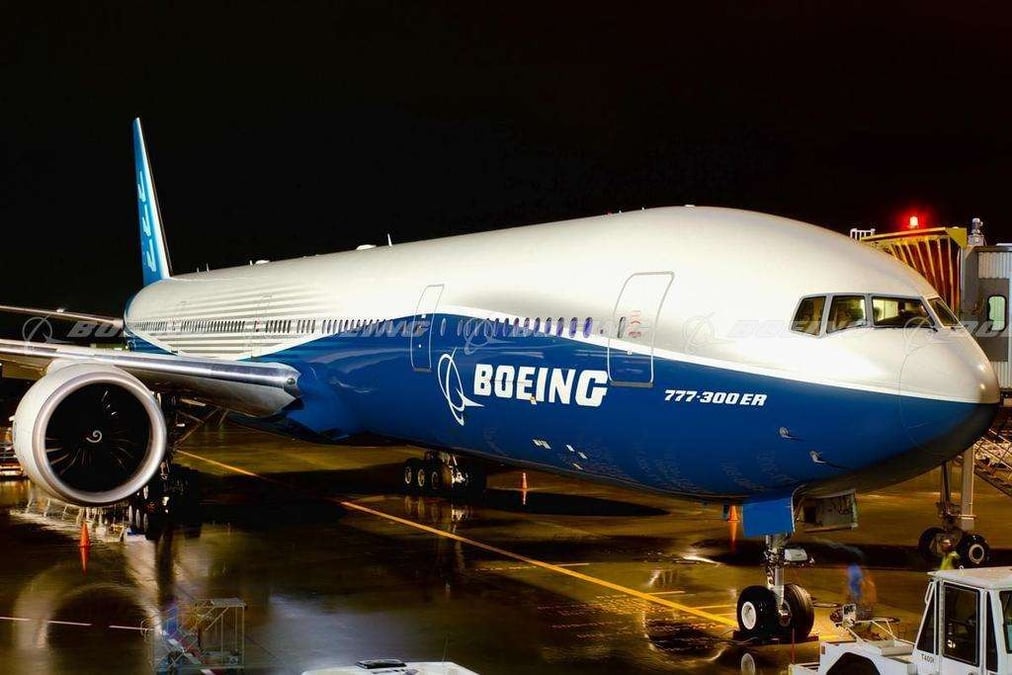 Le Boeing 777-300ER représente à lui tout seul 42 % du total des ventes de la famille 777..