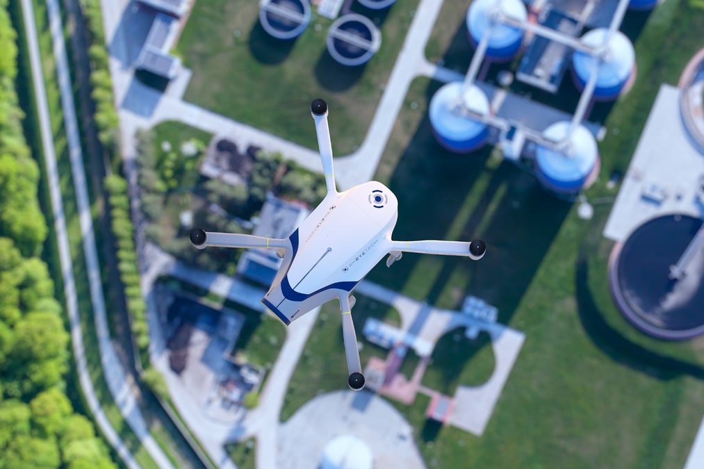 Atos emploiera la solution Skeyetech d'Azur Drones.