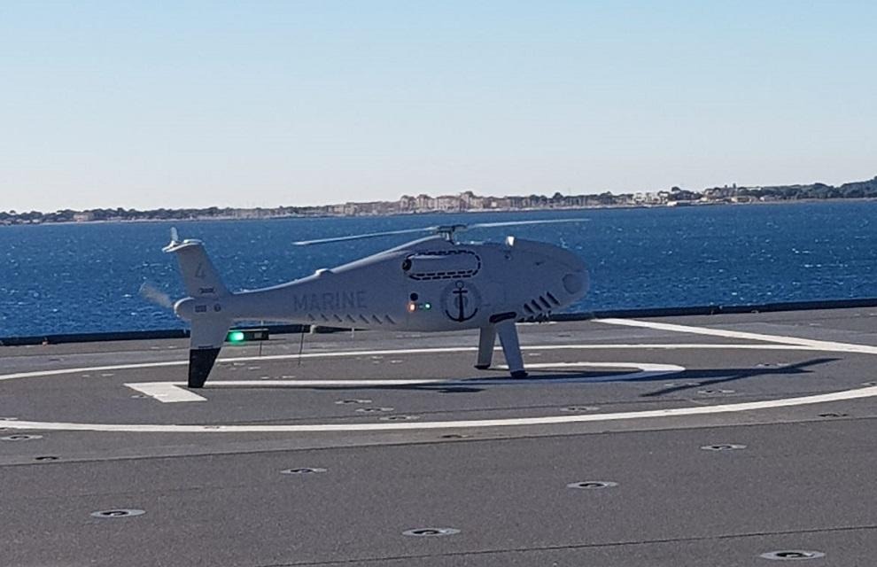 La Marine nationale est désormais dotée de deux drones Camcopter S-100.