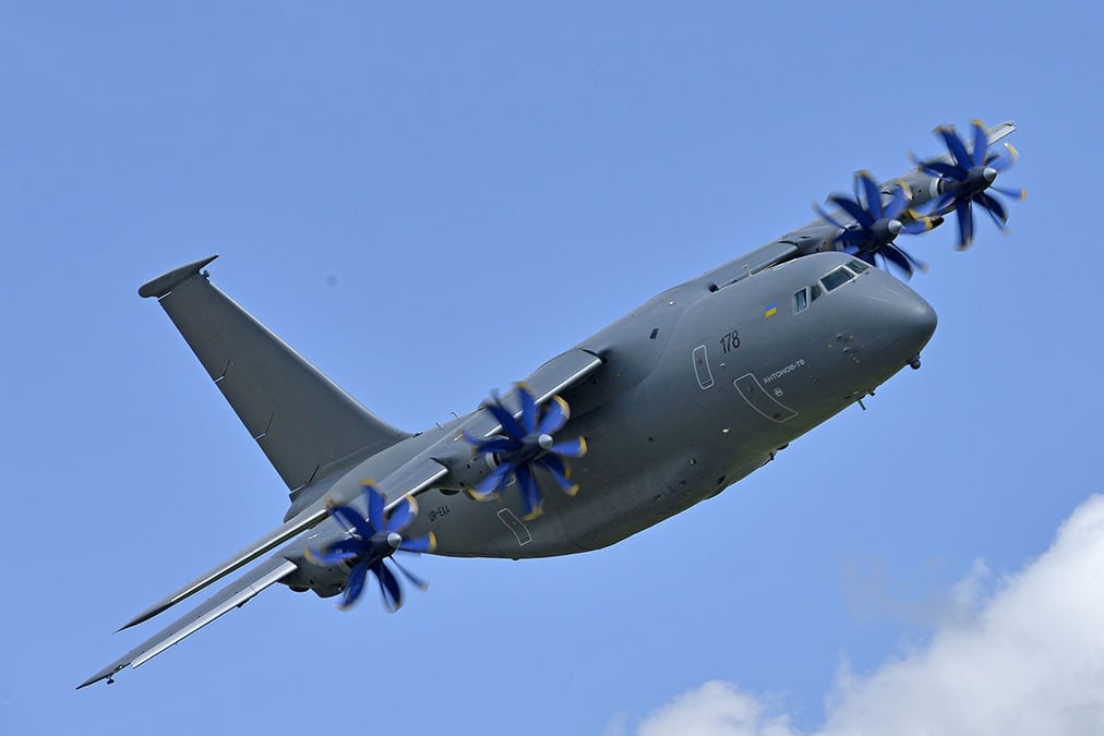 L'AN-70 peut emporter 32 tonnes de charge utile