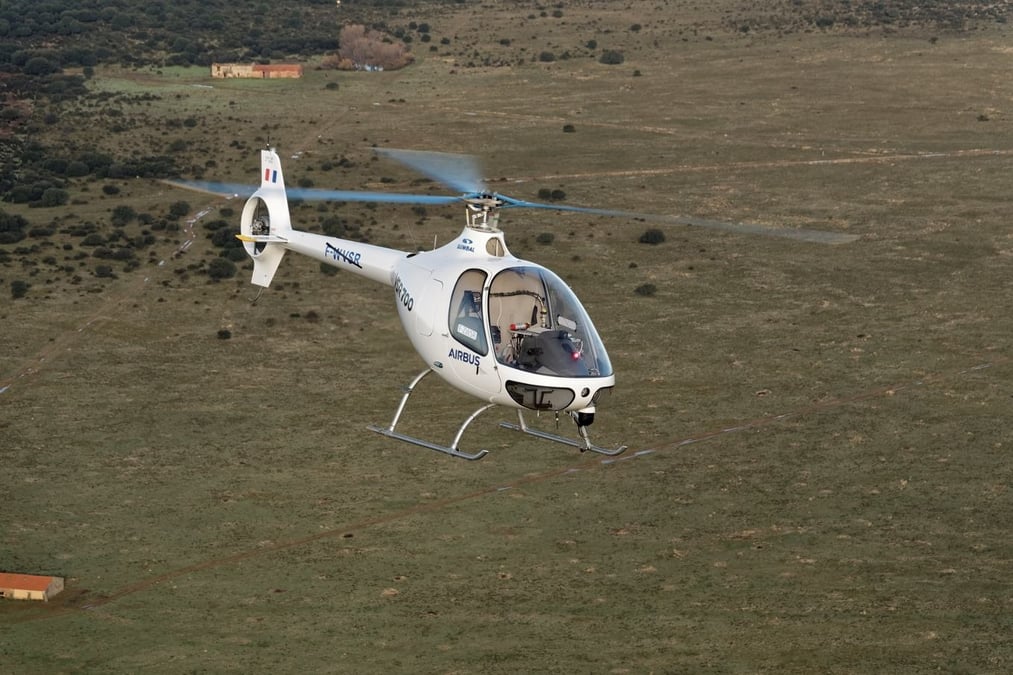 Premier vol sans pilote pour le démonstrateur de drone VSR700 d'Airbus Helicopters.