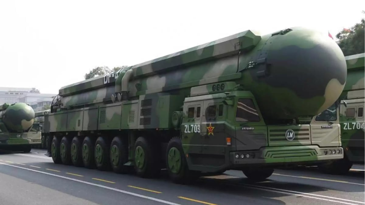 missiles nucléaires stratégiques intercontinentaux Dongfeng-41