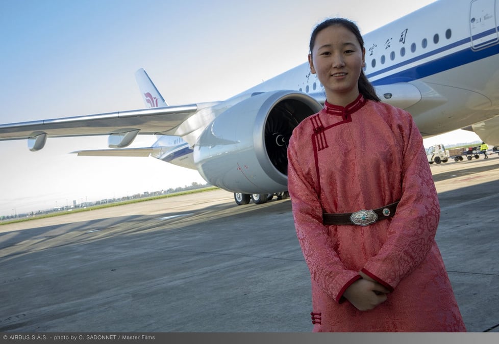 Air China réceptionnera ses quatre derniers Airbus A350-900 en 2019.
