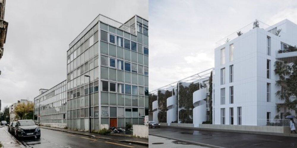 À Bordeaux, un programme de transformation de bureaux en logements.
